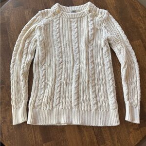 100% Cotton Cable Knit Sweater